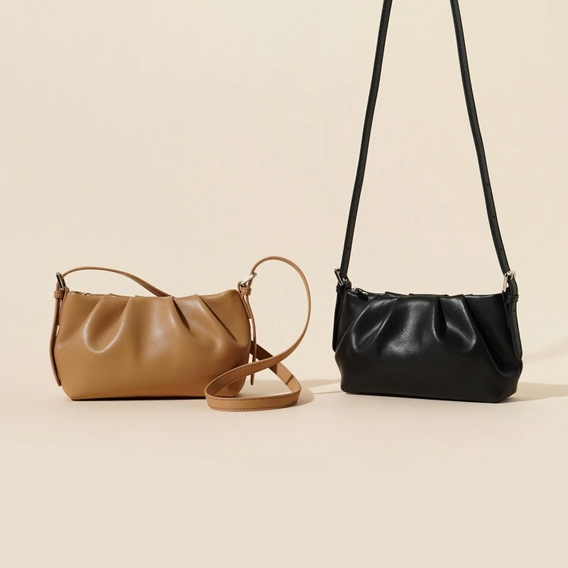 small brown crossbody purse